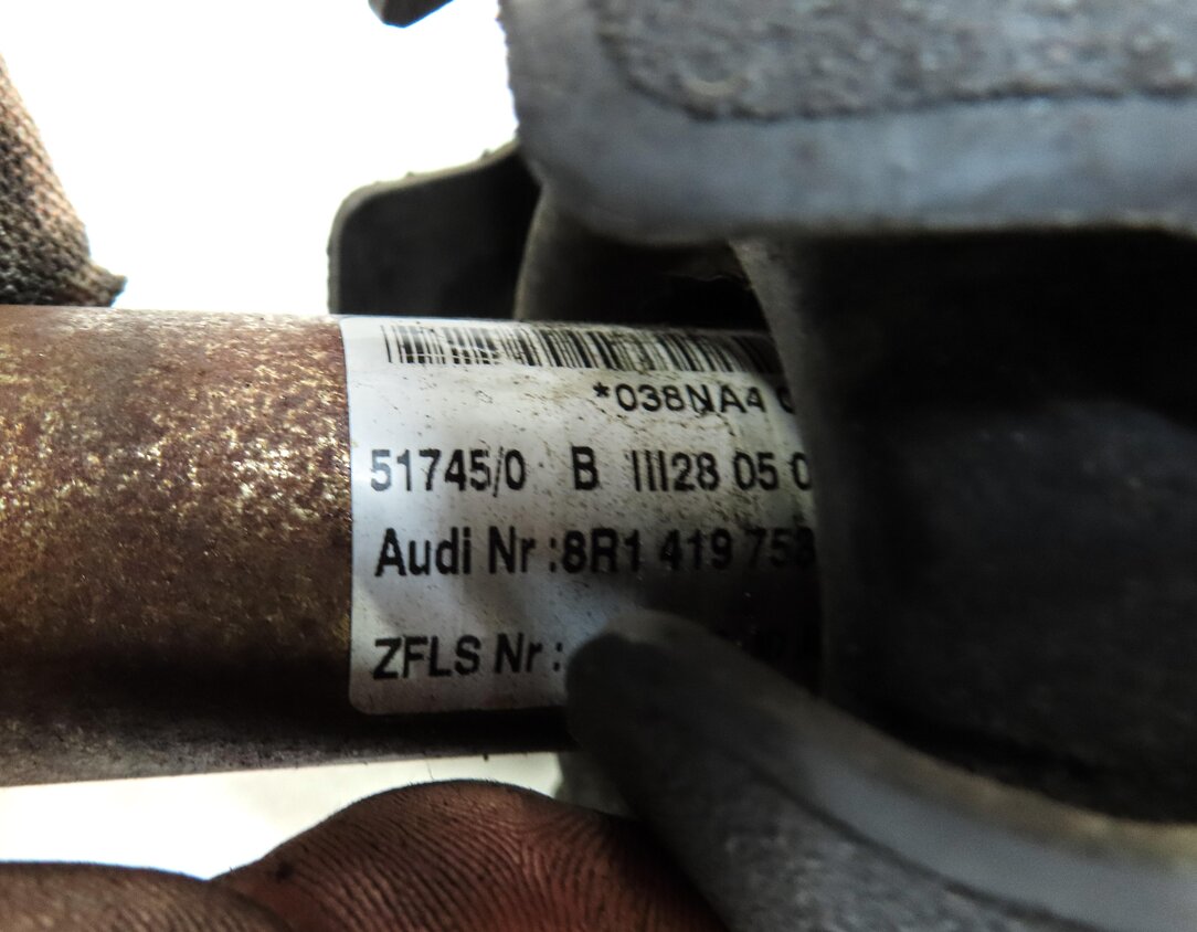 Thumbnail 5: 2010 AUDI Q5 (B8 8R) STEERING COLUMN SHAFT U-JOINT LINK LINKAGE COUPLER SHAFT