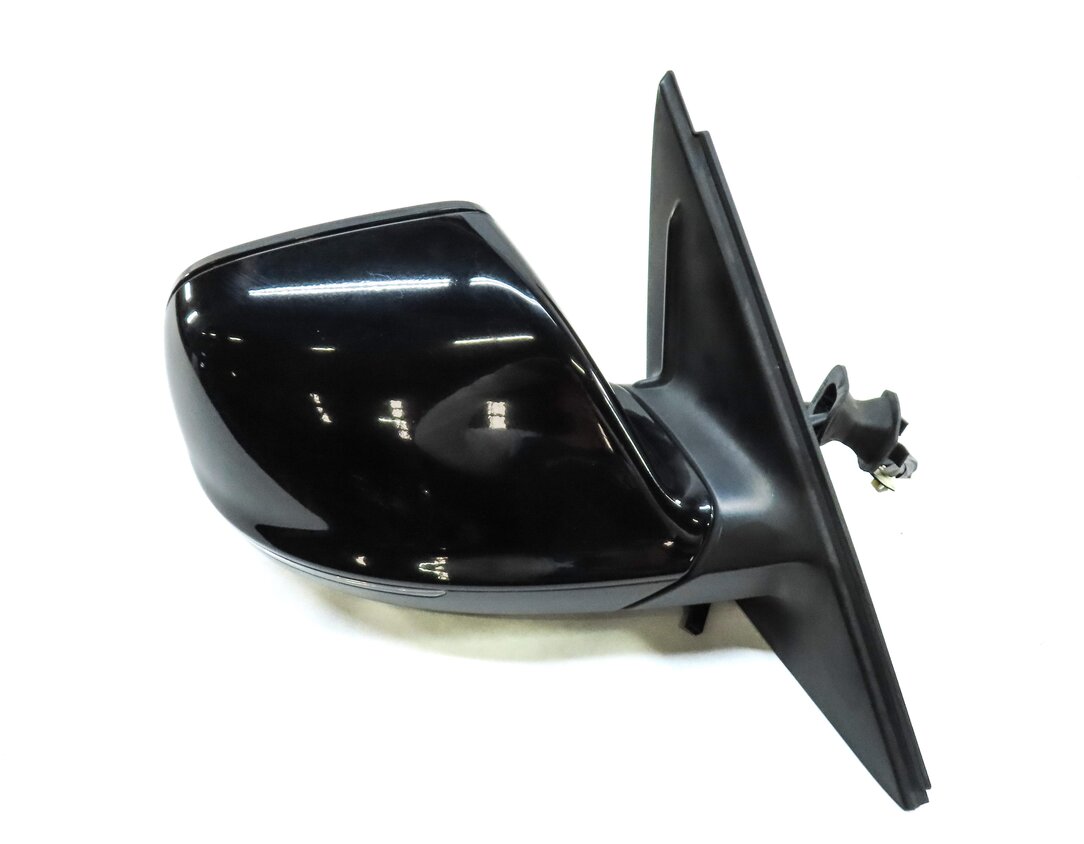 Thumbnail 5: 09-14 AUDI Q5 B8 8R RIGHT PFOLD HEAT MEM AUTODIM BLIND SPOT DOOR MIRROR (BLACK)