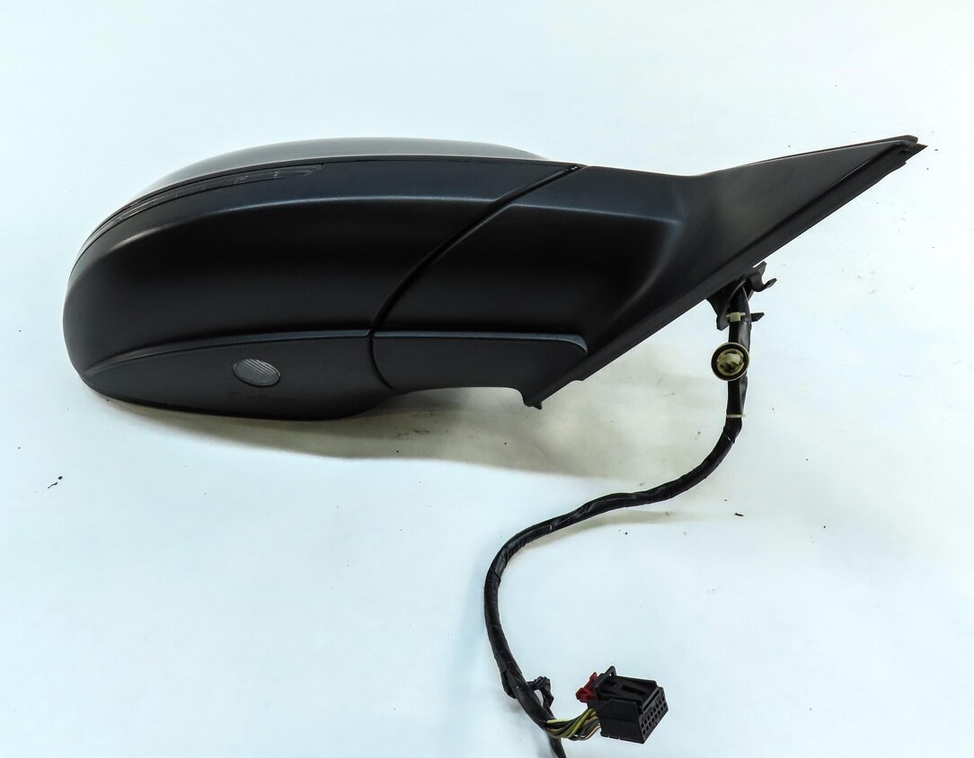 Thumbnail 6: 09-14 AUDI Q5 B8 8R RIGHT PFOLD HEAT MEM AUTODIM BLIND SPOT DOOR MIRROR (BLACK)