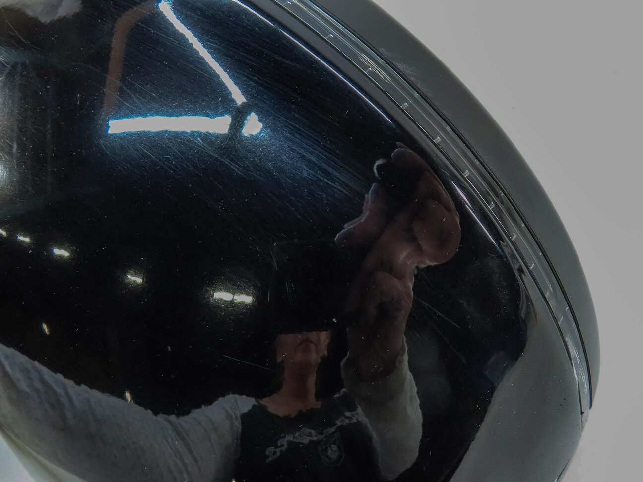 Thumbnail 8: 09-14 AUDI Q5 B8 8R RIGHT PFOLD HEAT MEM AUTODIM BLIND SPOT DOOR MIRROR (BLACK)