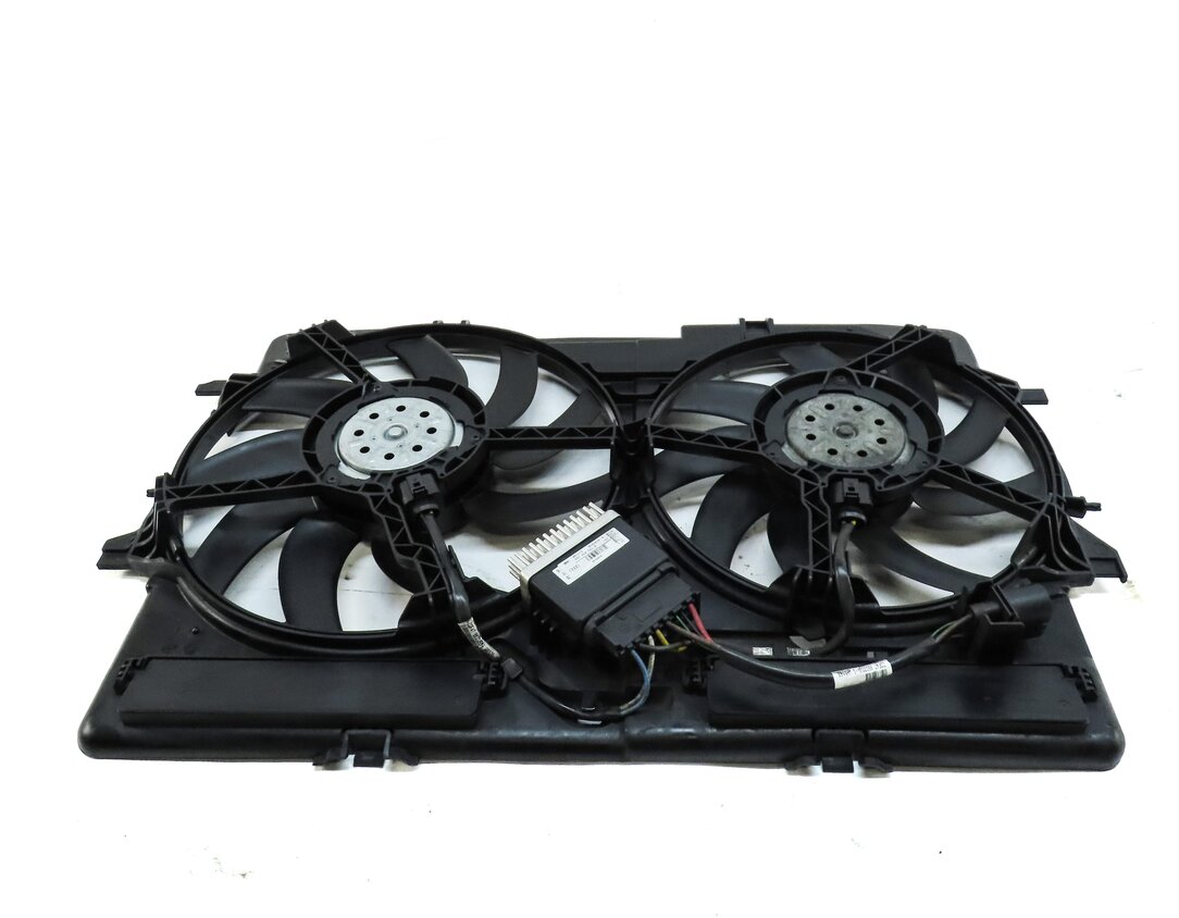 Thumbnail 5: 09-17 AUDI A4 A5 Q5 S4 (B8 8T 8R) 2.0L 3.0L 3.2L RADIATOR COOLING FAN w/ SHROUD