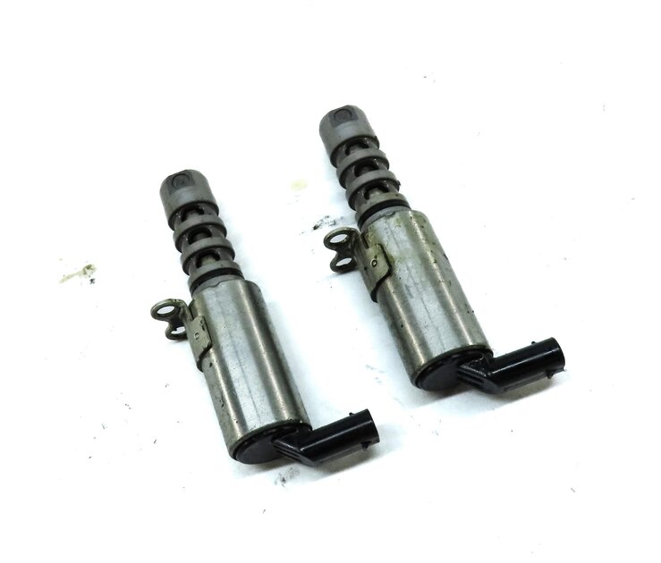2010 AUDI Q5 (B8 8R) 3.2L CALB FSI ENGINE VVT TIMING ADJUSTER SOLENOID SET-2
