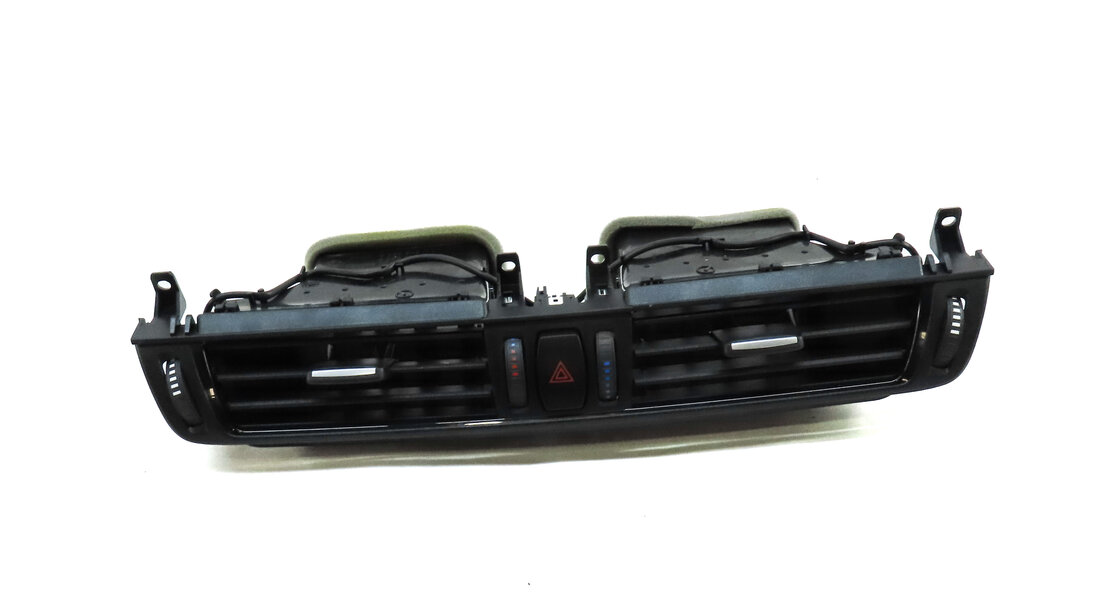Thumbnail 6: 2018 BMW X5 (F15) FRONT CENTER DASH DASHBOARD VENT WITH HAZARD BUTTON (Black)
