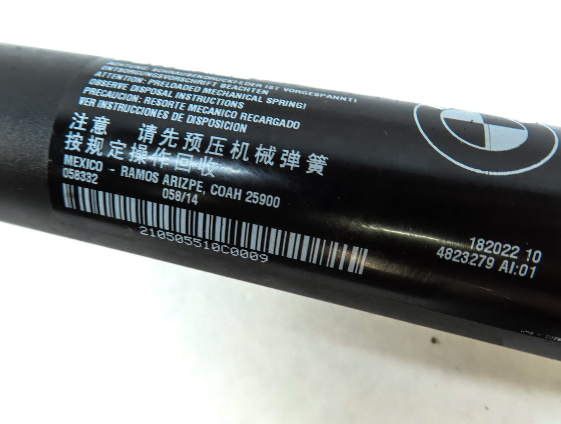 Thumbnail 9: 2014 BMW X5 (F15) REAR LEFT AND RIGHT TRUNK ELECTRIC ASSIST SHOCK STRUT SET 2