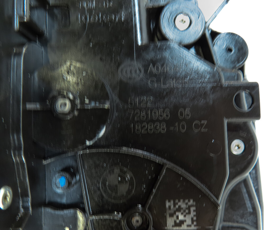 Thumbnail 7: 14-19 BMW 740i 750i 760i X5 X6 (F01 F15 F16) RIGHT REAR SOFT CLOSE DOOR LATCH