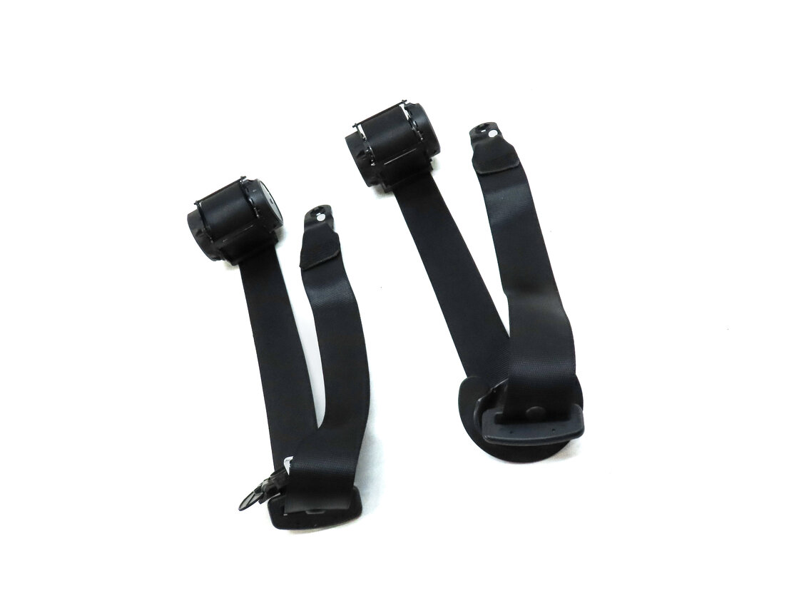 Thumbnail 3: 2014 BMW X5 (F15) REAR 2ND ROW LEFT AND RIGHT SEATBELT RETRACTOR SET 2 (Black)