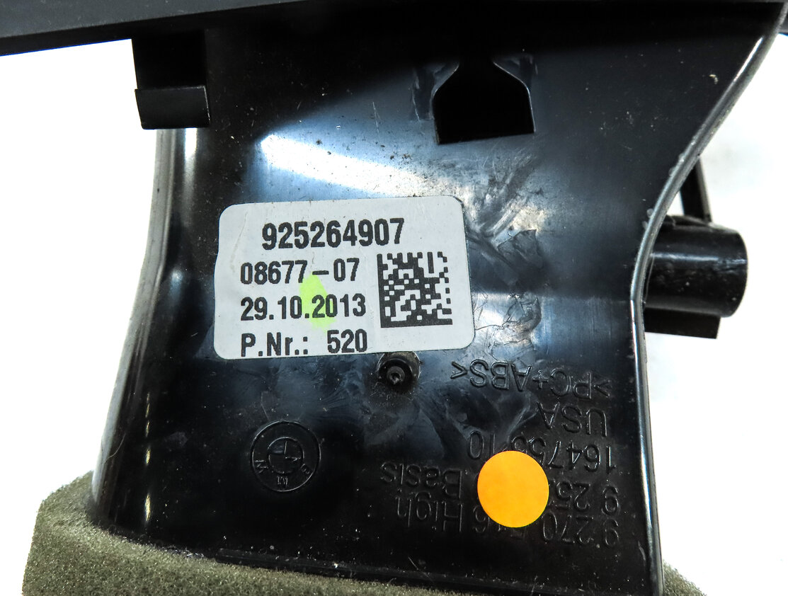 Thumbnail 5: 2014 BMW X5 (F15) FRONT LEFT DRIVER HVAC AC HEATER AIR VENT (Black)