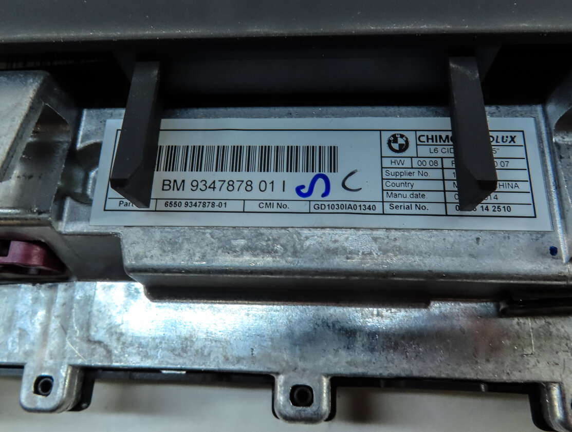 Thumbnail 7: 14-16 BMW X5 X6 X5M X6M F15 F16 F85 DASH GPS NAVIGATION 10.25" DISPLAY SCREEN