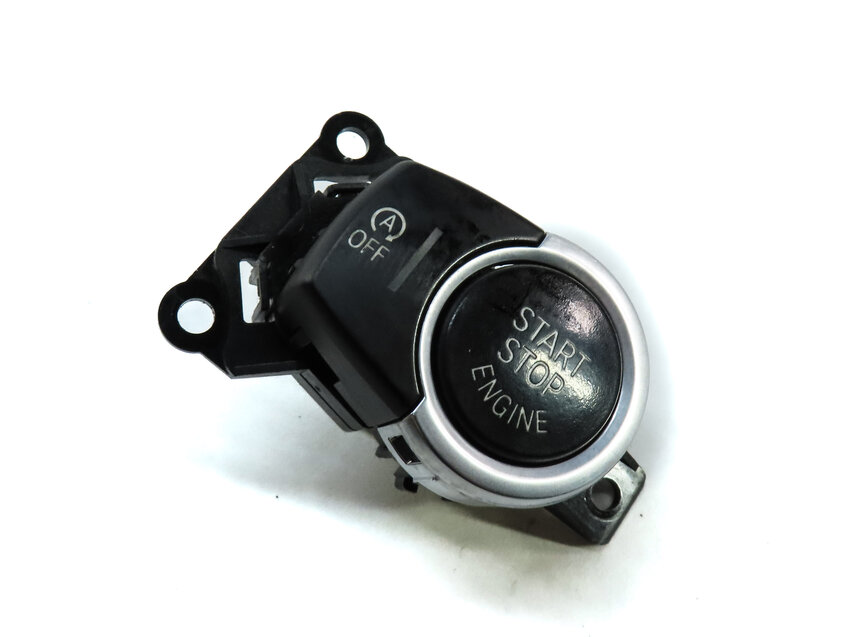 2014 BMW X5 (F15) FRONT LEFT DASH DASHBOARD IGNITION START STOP PUSH BUTTON