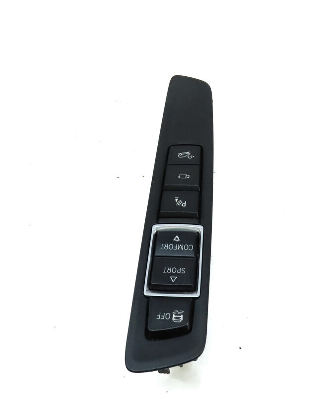 Thumbnail 4: 2014 BMW X5 (F15) SUSPENSION TRACTION CONTROL SWITCH BUTTON PANEL