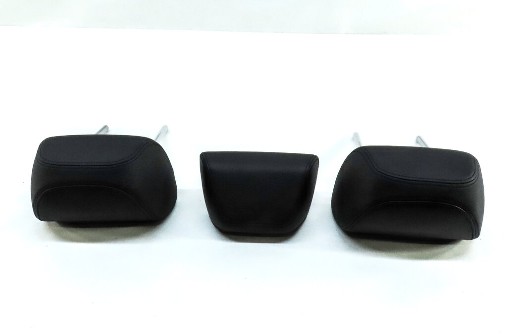 Thumbnail 5: 2014 BMW X5 (F15) REAR 2ND ROW LEFT RIGHT CENTER HEADREST SET 3 (Black)