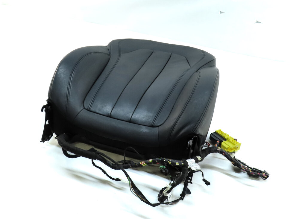 2014 BMW X5 (F15) FRONT RIGHT PASSENGER UPPER SEAT CUSHION (Black)
