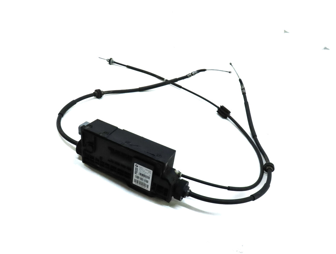 2014 BMW X5 (F15) EMERGENCY HILL PARKING BRAKE ACTUATOR WITH CABLES