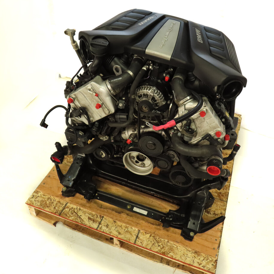 14-16 BMW X5 (F15) 4.4L TURBO N63 ENGINE ASSEMBLY (147k) (ASE TESTED + VIDEO)