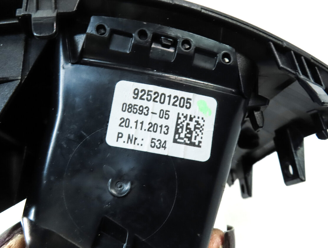 Thumbnail 5: 2014 BMW X5 (F15) REAR CENTER CONSOLE HVAC A/C HEATER AIR VENT (Black)