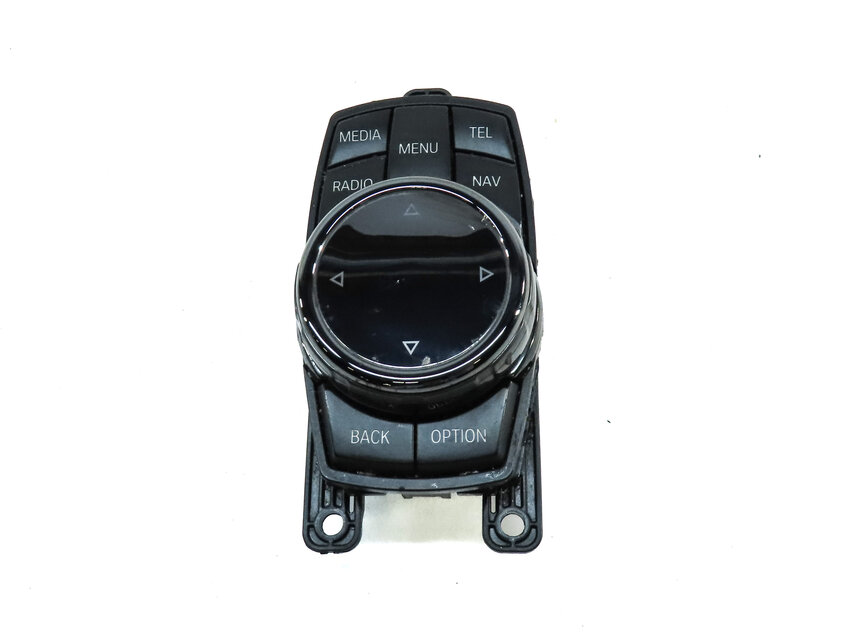 Thumbnail 3: 2014 BMW X5 (F15) I-DRIVE NAVIGATION RADIO STEREO INFORMATION CONTROL KNOB