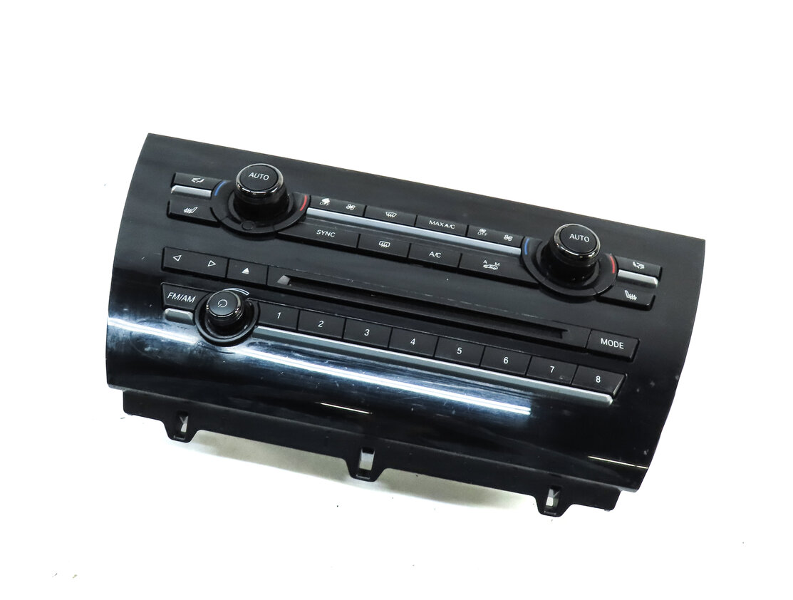 14-18 BMW X5 X5M (F15 F85) FRONT HEATER A/C CLIMATE CONTROL PANEL (w/o ceramic)