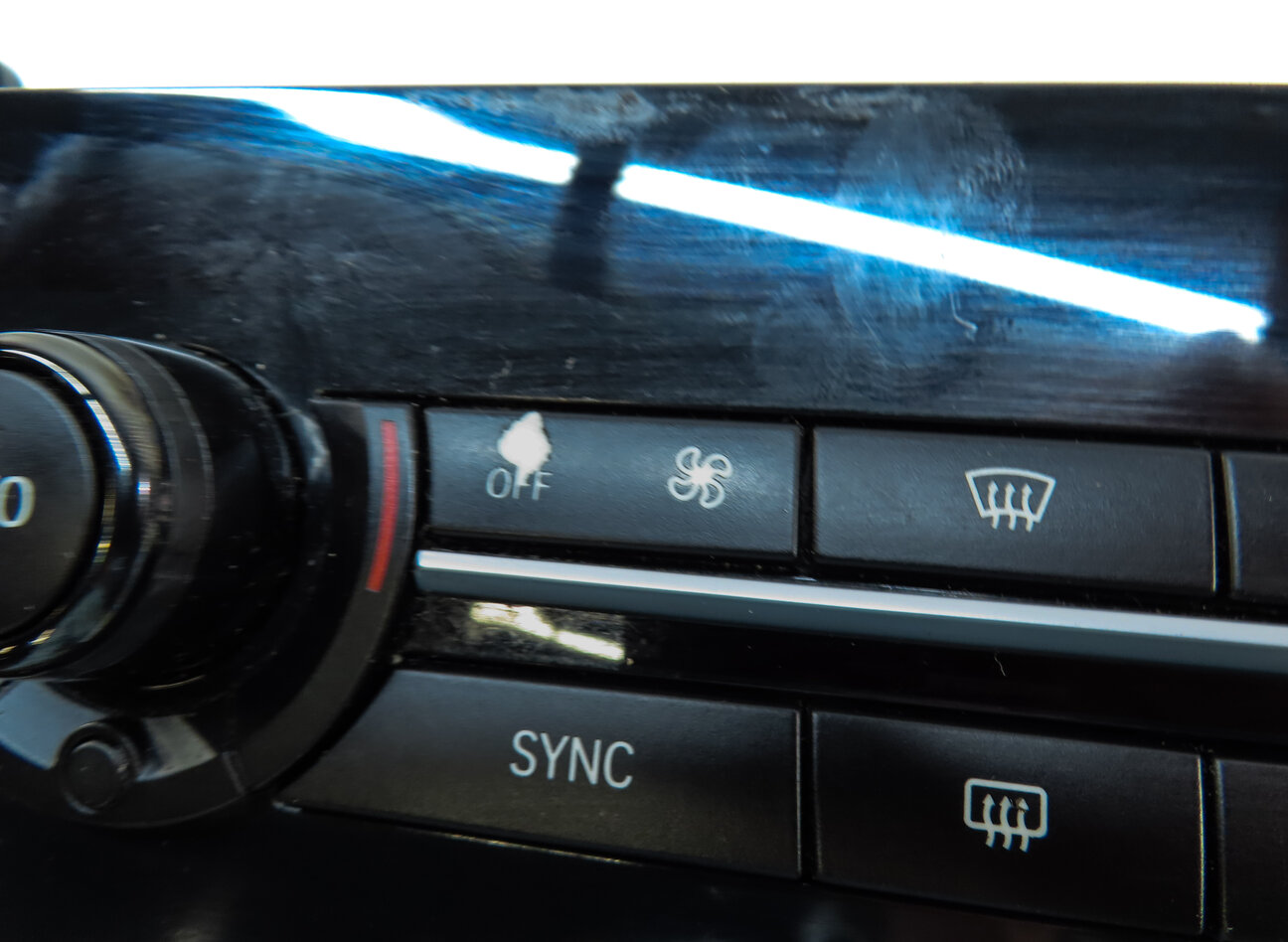 Thumbnail 8: 14-18 BMW X5 X5M (F15 F85) FRONT HEATER A/C CLIMATE CONTROL PANEL (w/o ceramic)