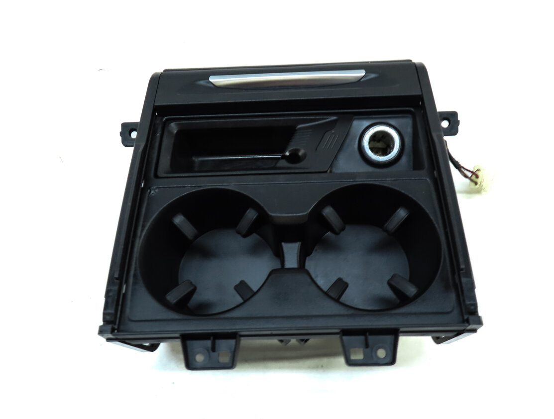 Thumbnail 7: 2014 BMW X5 (F15) FRONT CENTER CONSOLE CUPHOLDER CUP HOLDER w/ ROLL UP DOOR