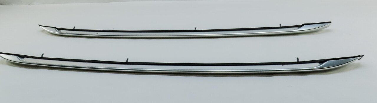 Thumbnail 5: 2013 BMW X1 (E84) LEFT & RIGHT LUGGAGE CARGO ROOF RACK RAIL SET 2 (SILVER)