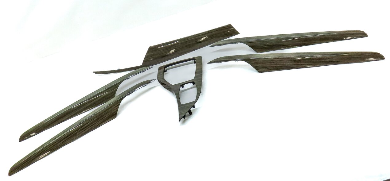 Thumbnail 3: 2013 BMW X1 (E84) FRONT REAR LEFT RIGHT INTERIOR TRIM SET6 (FINELINE LIGHT WOOD)