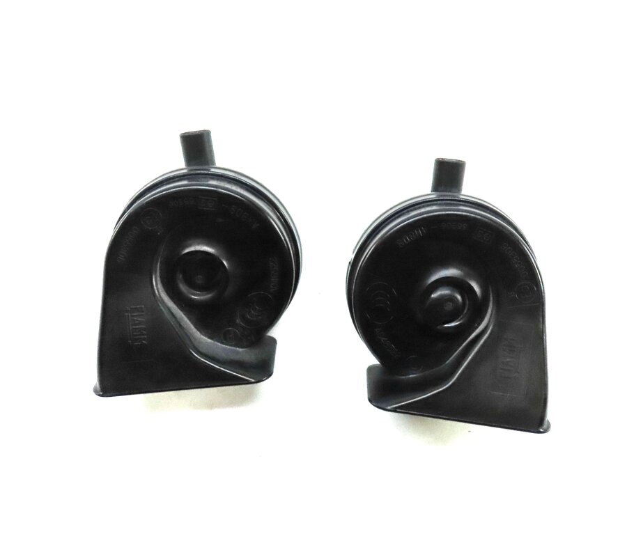 Thumbnail 2: 06-15 BMW 3-SERIES X1 (E84 E90 E91 E92 E93) HIGH & LOW TONE SAFETY HORN SET-2