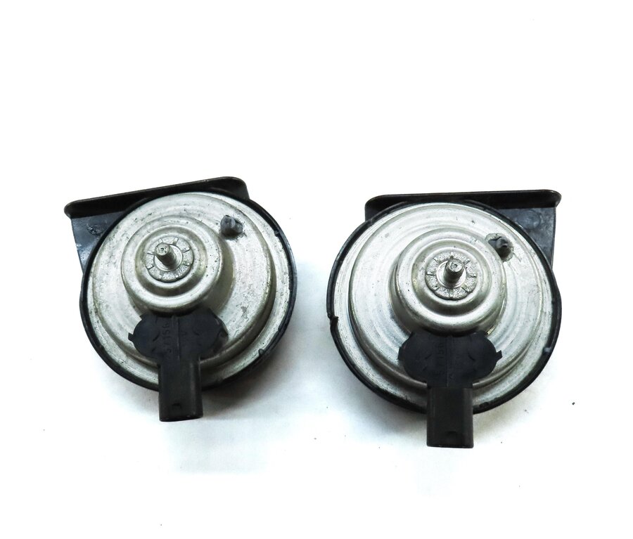 Thumbnail 3: 06-15 BMW 3-SERIES X1 (E84 E90 E91 E92 E93) HIGH & LOW TONE SAFETY HORN SET-2