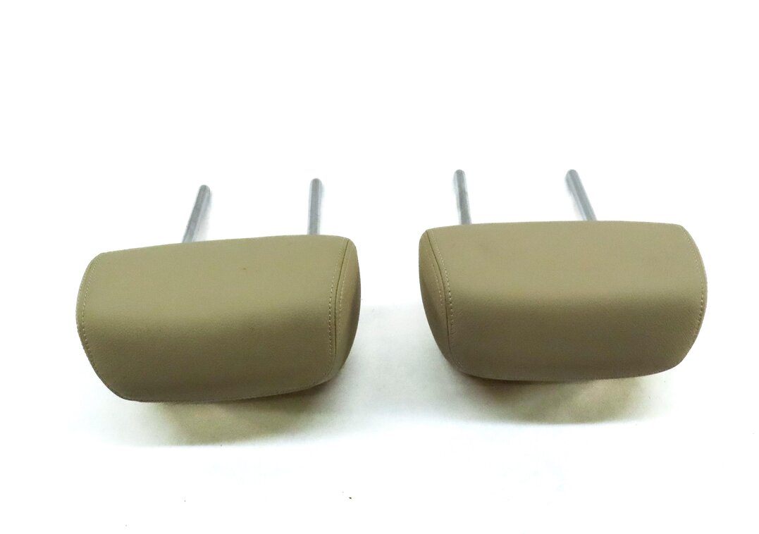 Thumbnail 3: 2013-2015 BMW X1 (E84) REAR LEFT & RIGHT SEAT HEADREST HEAD REST SET (BEIGE)
