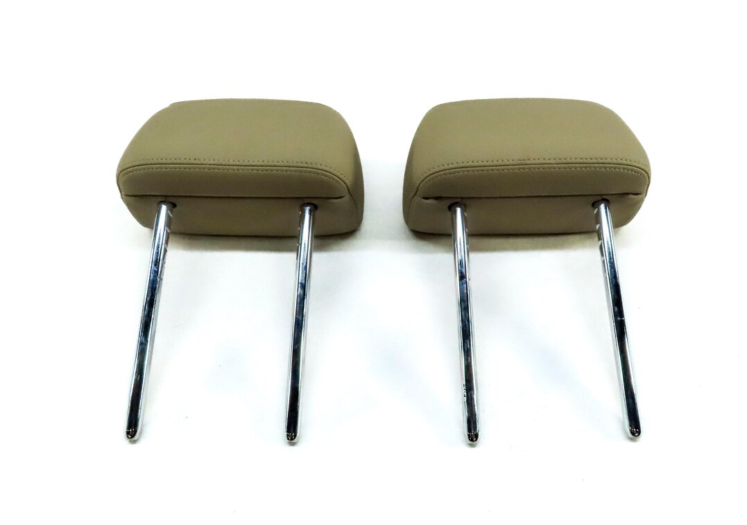 Thumbnail 5: 2013-2015 BMW X1 (E84) REAR LEFT & RIGHT SEAT HEADREST HEAD REST SET (BEIGE)