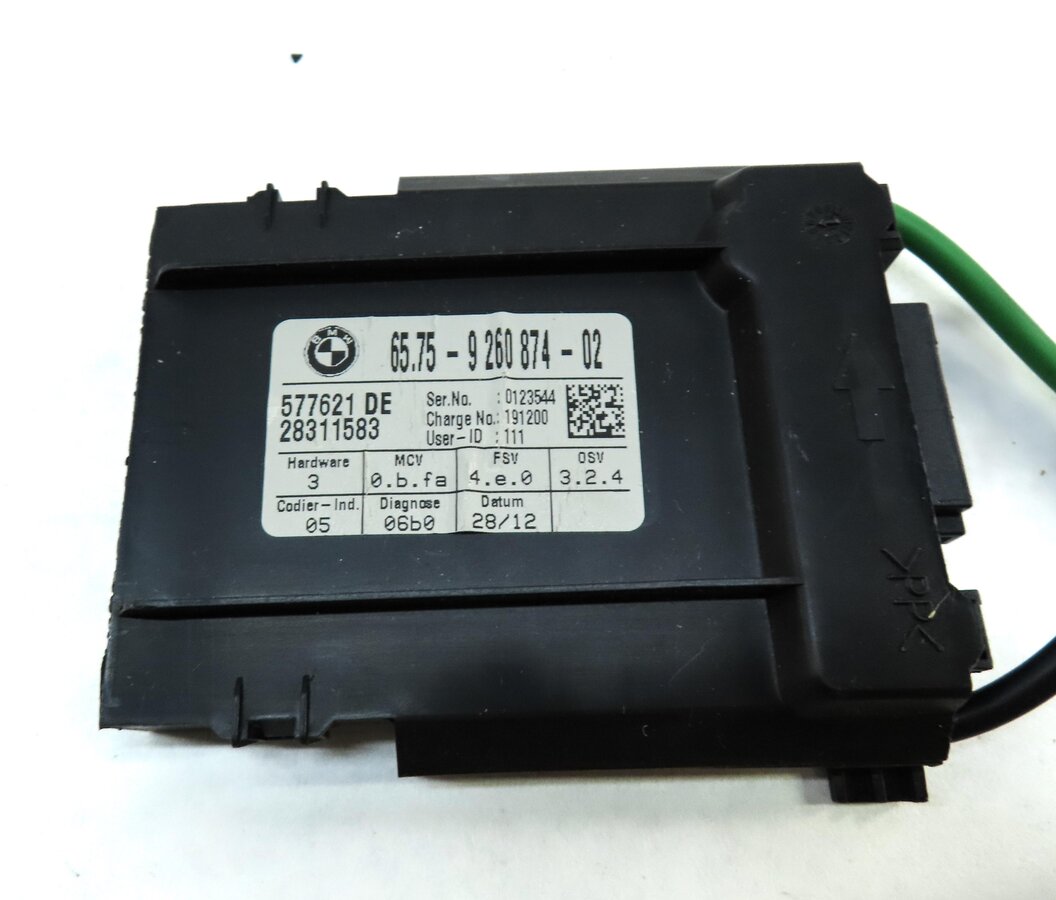 Thumbnail 5: 2013 BMW X1 (E84) ANTI-THEFT ULTRASONIC ALARM SENSOR MODULE w/ TRIM (BEIGE)