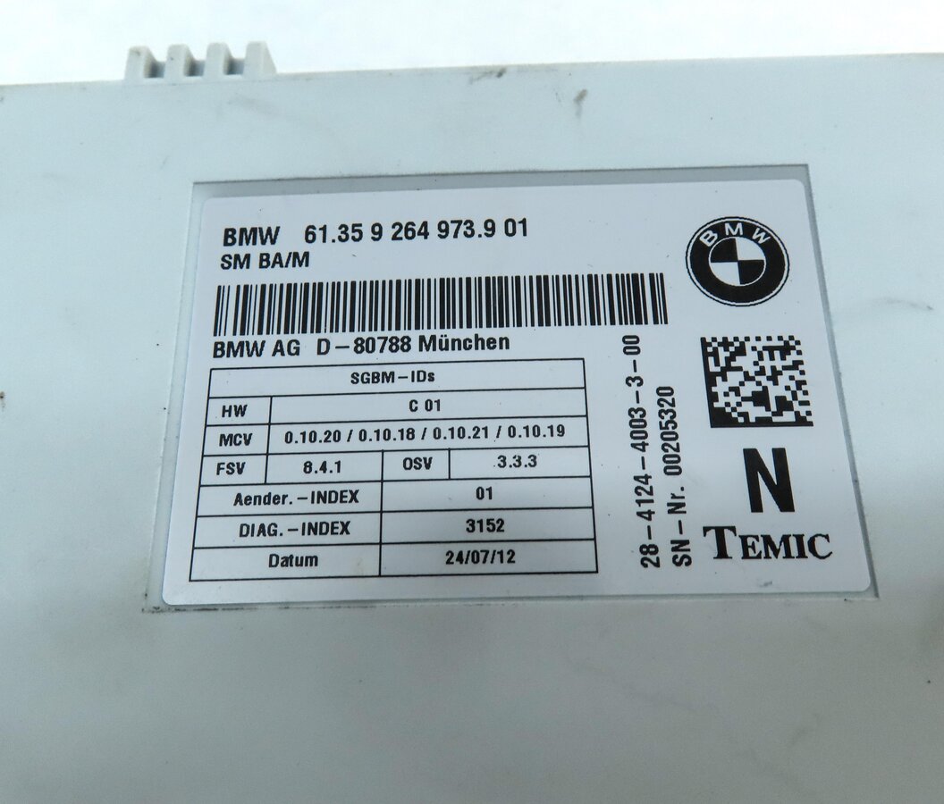 Thumbnail 3: 2010-2016 BMW 128i 328i 335i M3 X1 X5 X6 Z4 - FRONT MEMORY SEAT CONTROL MODULE