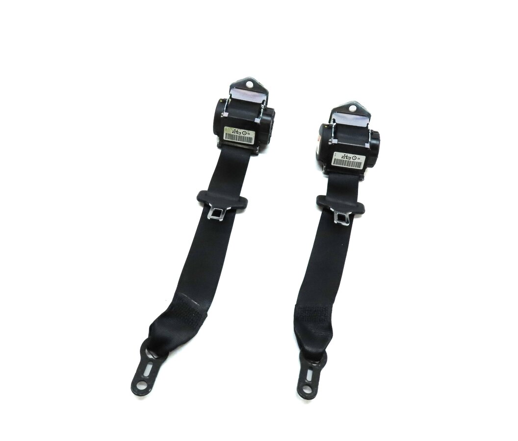 Thumbnail 1: 2013 BMW X1 (E84) REAR 2ND ROW LEFT & RIGHT SEATBELT RETRACTOR SET 2 (BLACK)