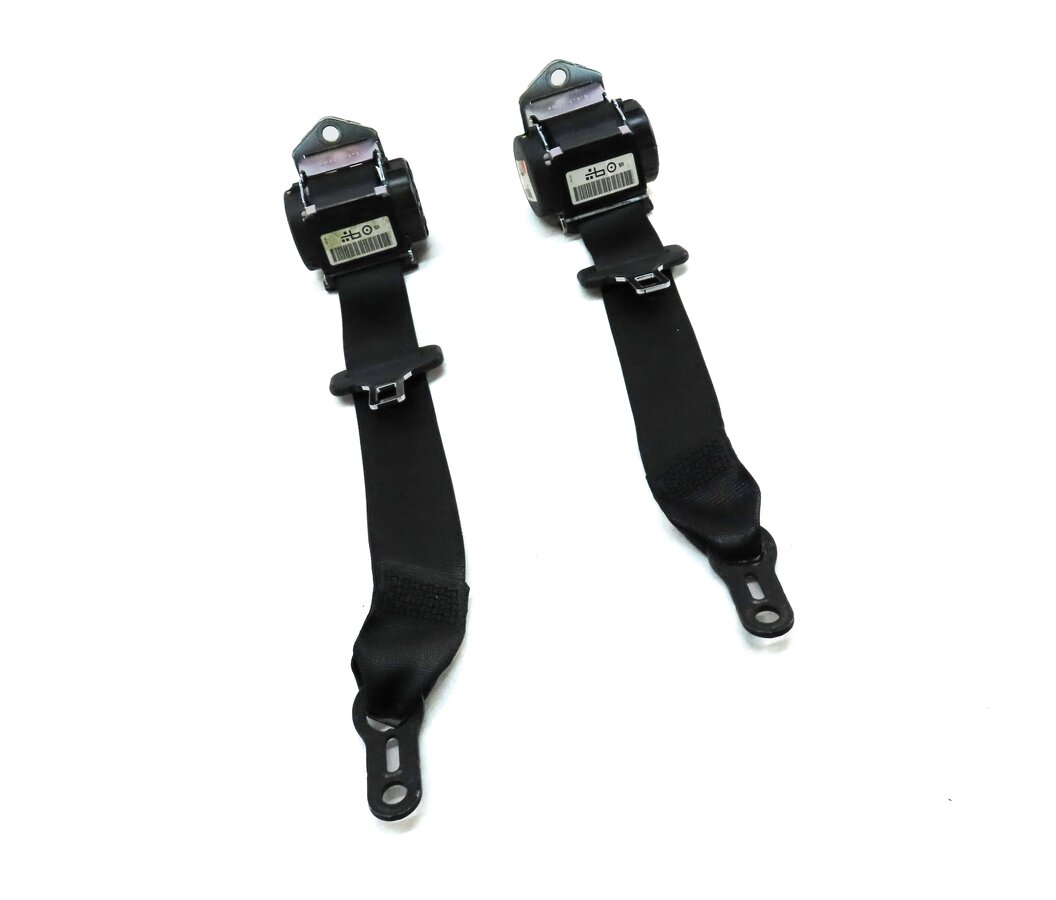 Thumbnail 3: 2013 BMW X1 (E84) REAR 2ND ROW LEFT & RIGHT SEATBELT RETRACTOR SET 2 (BLACK)