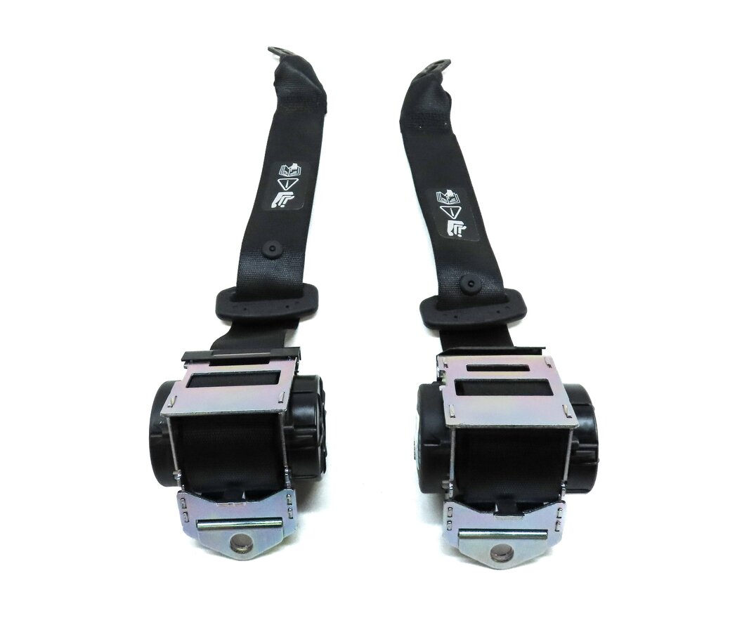 Thumbnail 4: 2013 BMW X1 (E84) REAR 2ND ROW LEFT & RIGHT SEATBELT RETRACTOR SET 2 (BLACK)