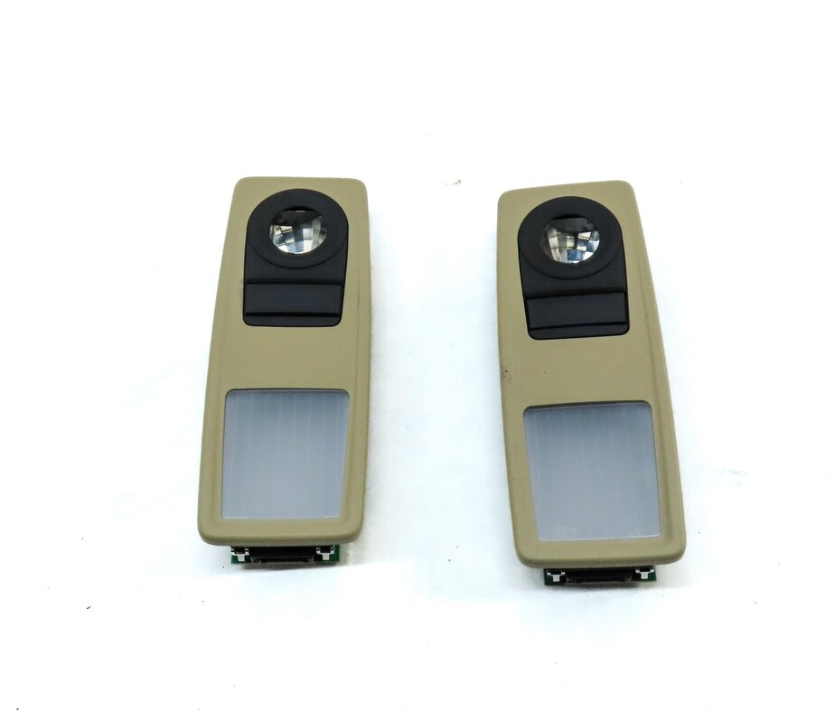 Thumbnail 2: 2013 BMW X1 (E84) REAR LEFT & RIGHT INTERIOR DOME MAP READING LIGHT LAMP (BEIGE)