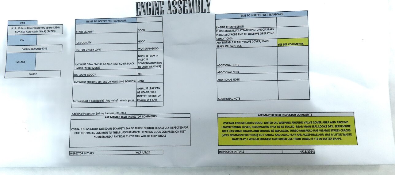 Thumbnail 9: 14-17 DISCOVERY SPORT EVOQUE (L538 L550) 2.0L TURBO ENGINE ASSEMBLY TESTED VIDEO