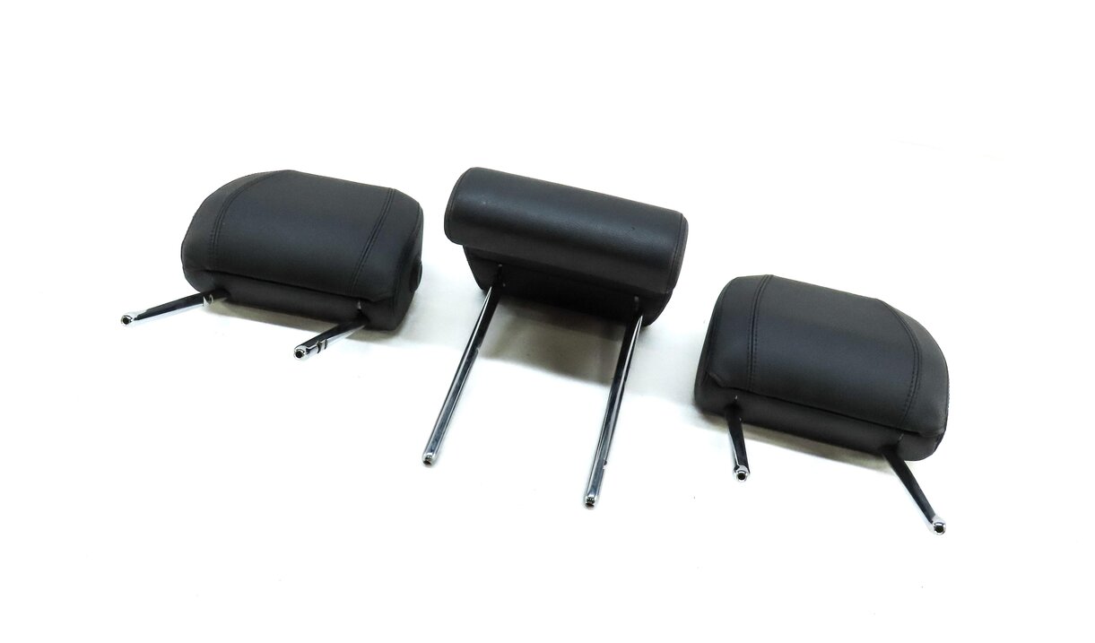 15-19 ROVER DISCOVERY SPORT L550 REAR 2ND ROW LEFT RIGHT CENTER HEADREST (BLACK)