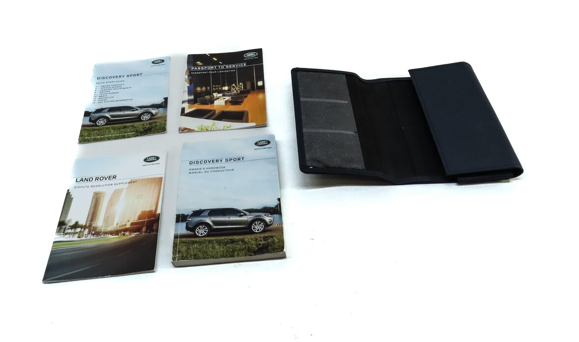 Thumbnail 2: 2016 LAND ROVER DISCOVERY SPORT (L550) OWNERS MANUAL BOOKLET SET 4 w/ CASE