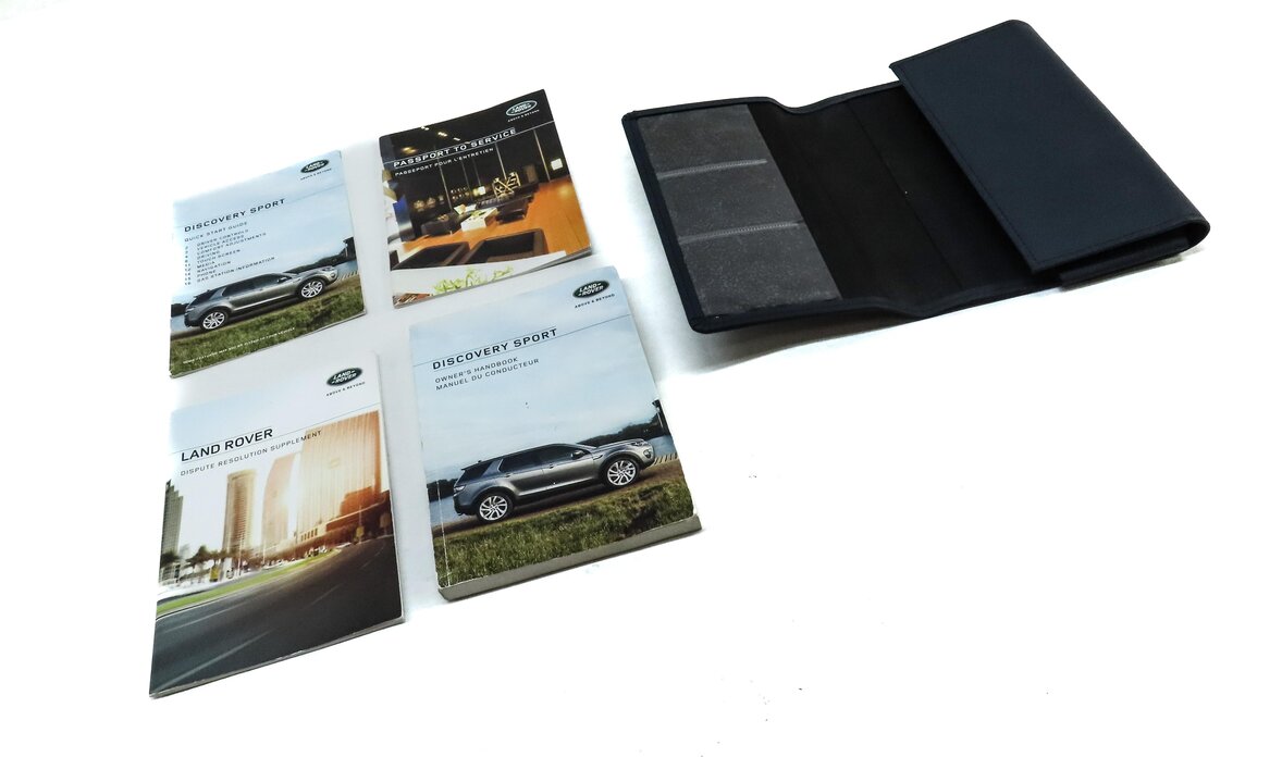 Thumbnail 3: 2016 LAND ROVER DISCOVERY SPORT (L550) OWNERS MANUAL BOOKLET SET 4 w/ CASE