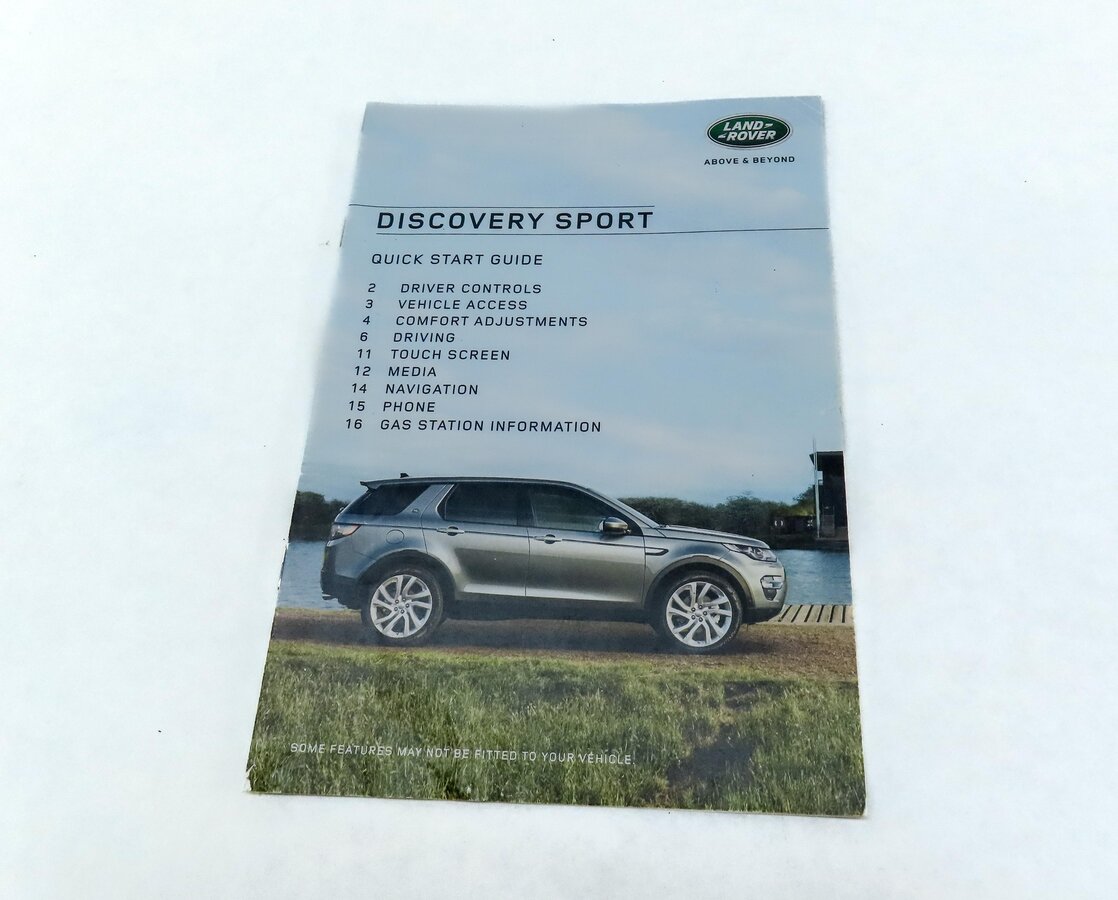 Thumbnail 5: 2016 LAND ROVER DISCOVERY SPORT (L550) OWNERS MANUAL BOOKLET SET 4 w/ CASE