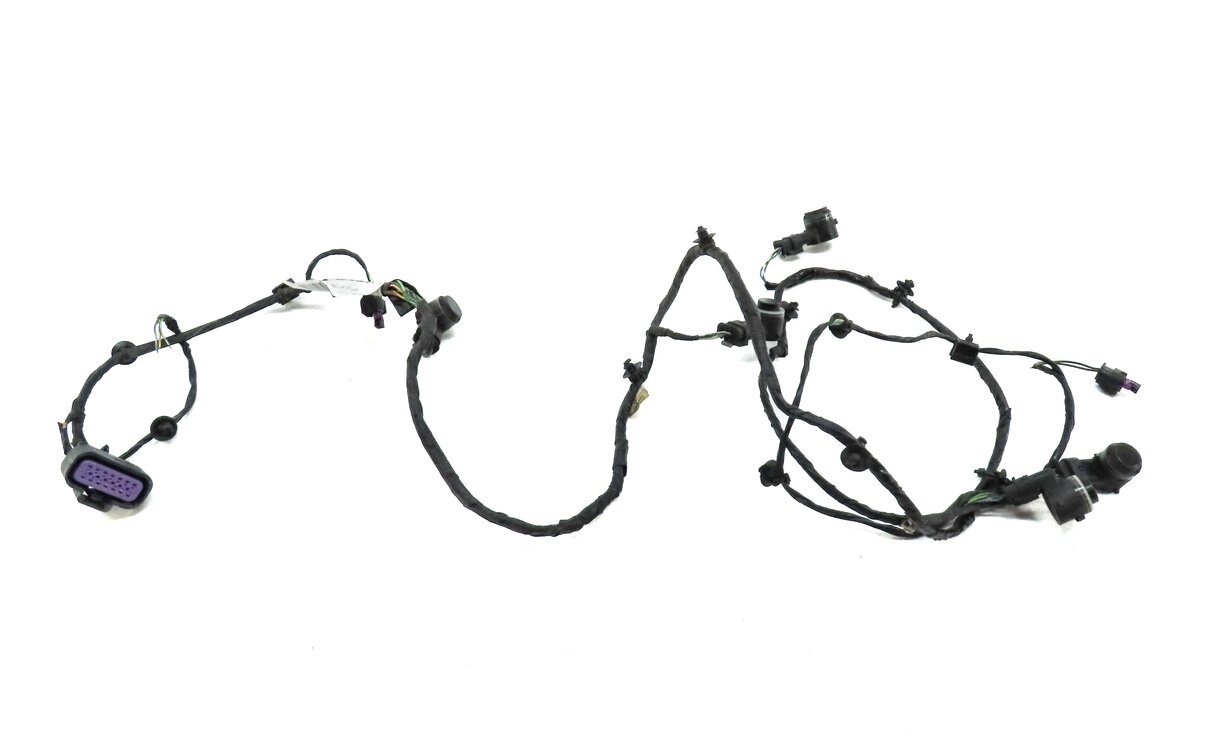 Thumbnail 3: 2016 DISCOVERY SPORT (L550) REAR PARK ASSIST PDC SENSOR SET 5 BLACK & HARNESS