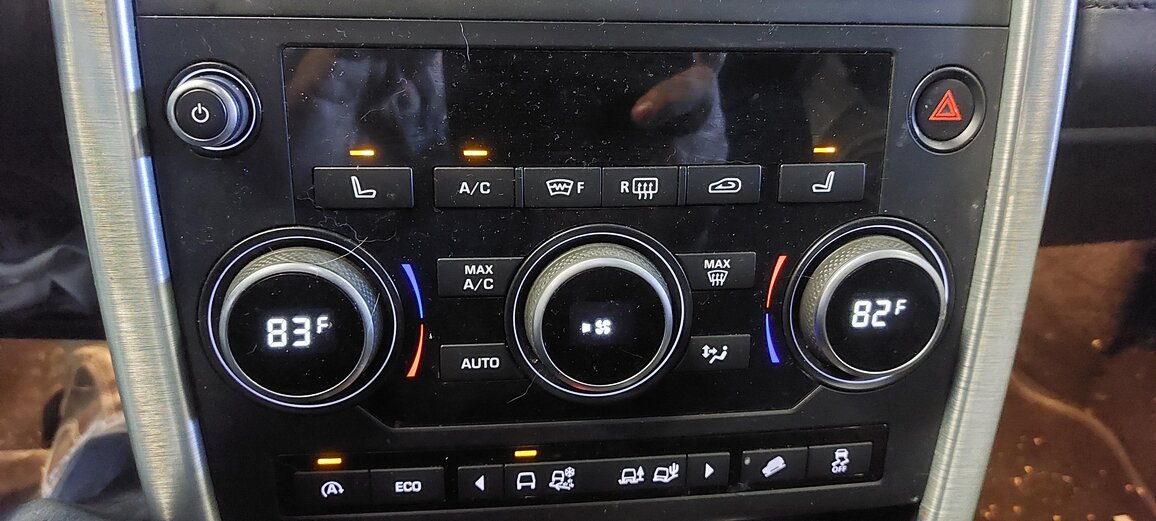 Thumbnail 2: 15-16 LAND ROVER DISCOVERY SPORT L550 FRONT AC HEATER SEAT CLIMATE CONTROL PANEL