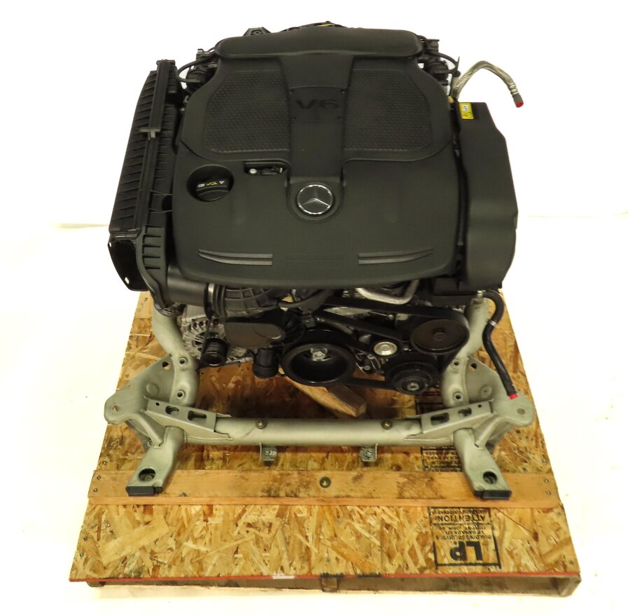Thumbnail 10: 13 MERCEDES E350 SEDAN W212 3.5L M276 RWD ENGINE ASSEMBLY 116k -ASE TEST & VIDEO