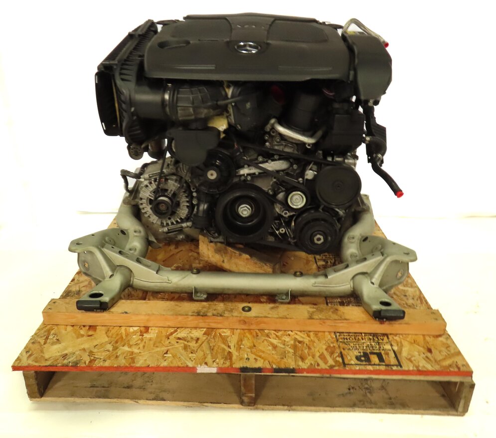 Thumbnail 11: 13 MERCEDES E350 SEDAN W212 3.5L M276 RWD ENGINE ASSEMBLY 116k -ASE TEST & VIDEO