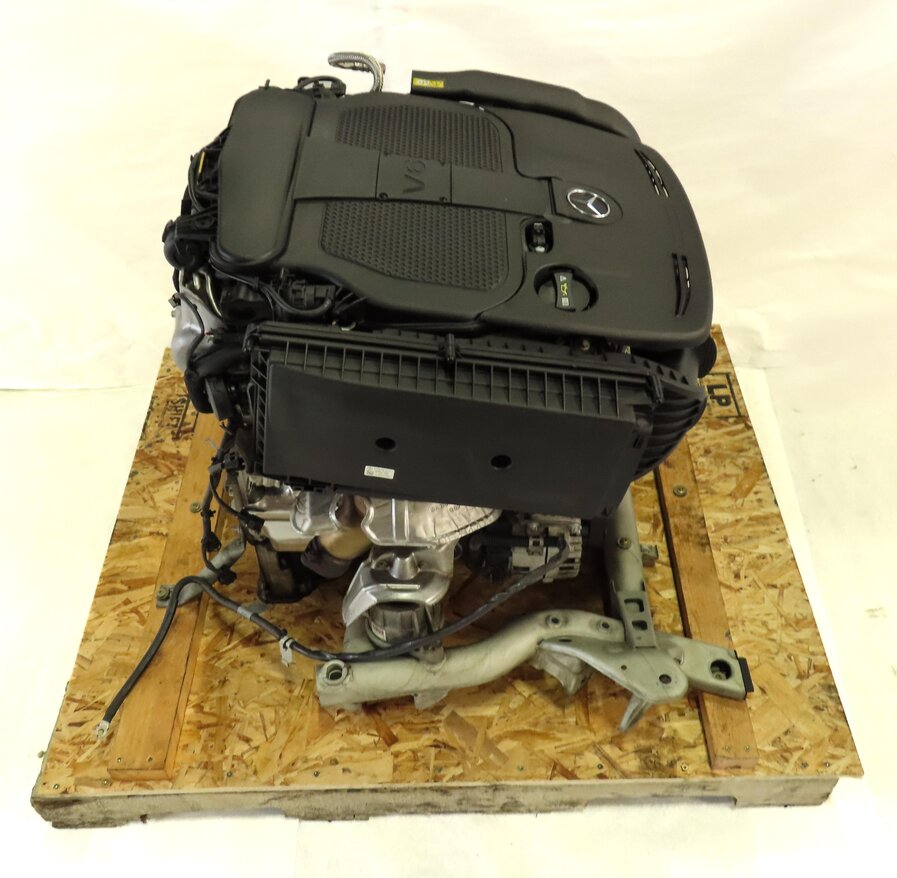 Thumbnail 4: 13 MERCEDES E350 SEDAN W212 3.5L M276 RWD ENGINE ASSEMBLY 116k -ASE TEST & VIDEO