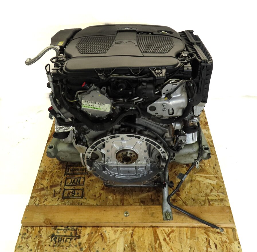 Thumbnail 5: 13 MERCEDES E350 SEDAN W212 3.5L M276 RWD ENGINE ASSEMBLY 116k -ASE TEST & VIDEO