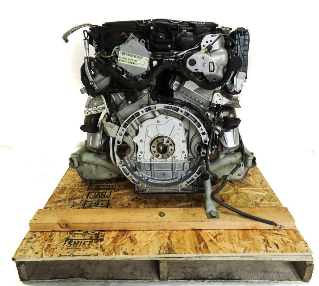 Thumbnail 6: 13 MERCEDES E350 SEDAN W212 3.5L M276 RWD ENGINE ASSEMBLY 116k -ASE TEST & VIDEO