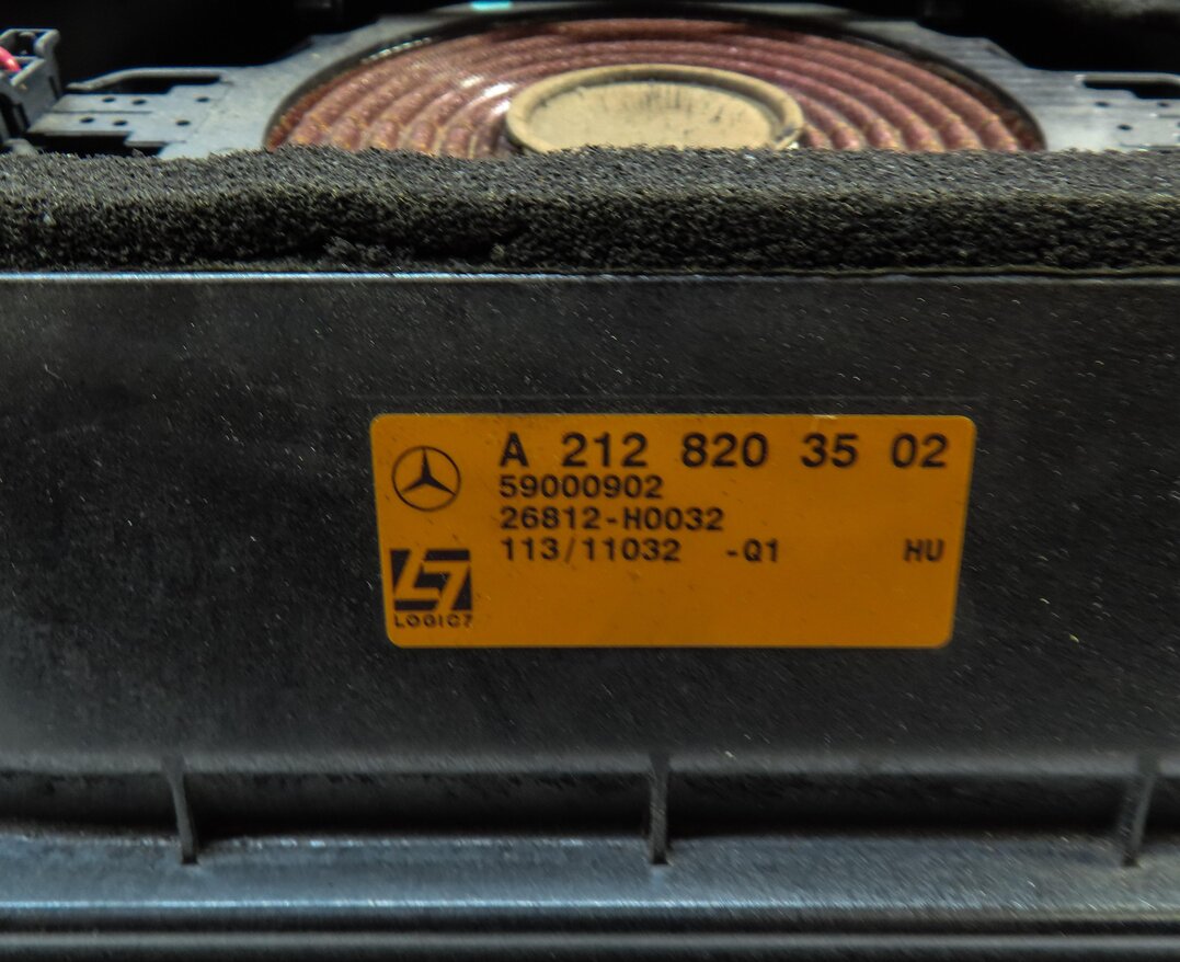 Thumbnail 10: 2013 MERCEDES E CLASS (W212) FRONT REAR LEFT RIGHT STEREO LOGIC 7 SPEAKER SET 14