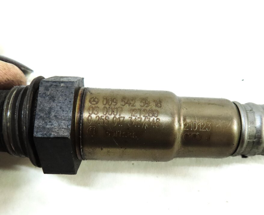 Thumbnail 5: 2013 MERCEDES E CLASS (W212) 3.5L M276 PRE POST CAT O2 OXYGEN SENSOR SET 4