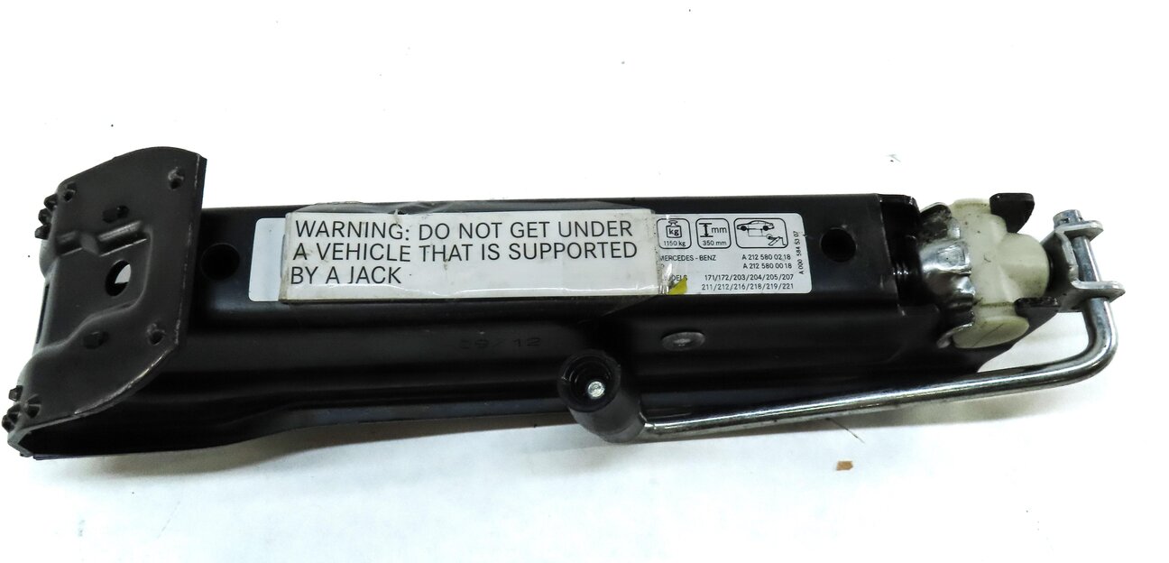 Thumbnail 9: 12-18 MERCEDES C E SL CLK CLS SLK (C207 W204 W207 W212 X204) TIRE JACK TOOL KIT